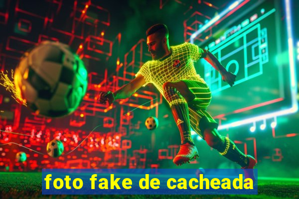 foto fake de cacheada